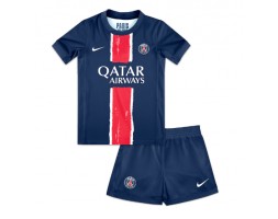 Paris Saint-Germain Hemmakläder Barn 2024-25 Kortärmad (+ Korta byxor)